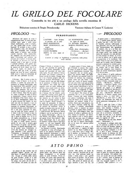 Comoedia fascicolo periodico di commedie e di vita teatrale