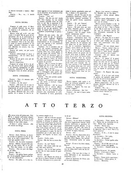 Comoedia fascicolo periodico di commedie e di vita teatrale