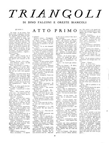 Comoedia fascicolo periodico di commedie e di vita teatrale