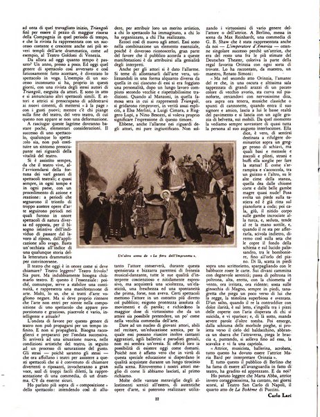 Comoedia fascicolo periodico di commedie e di vita teatrale