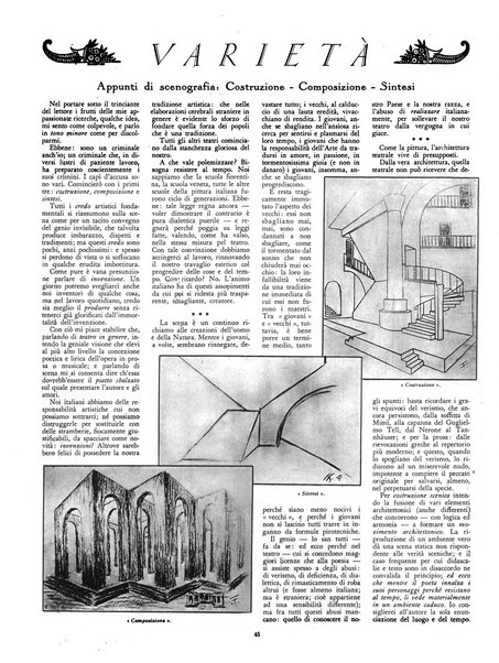 Comoedia fascicolo periodico di commedie e di vita teatrale