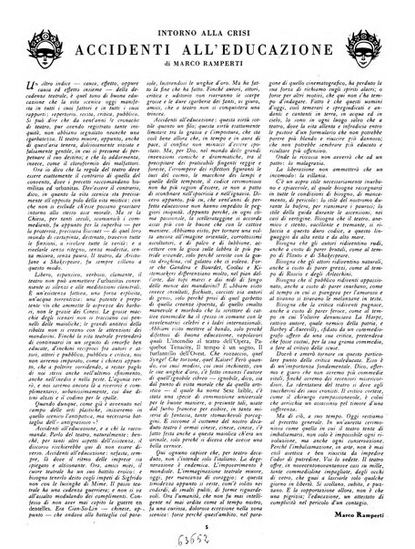 Comoedia fascicolo periodico di commedie e di vita teatrale