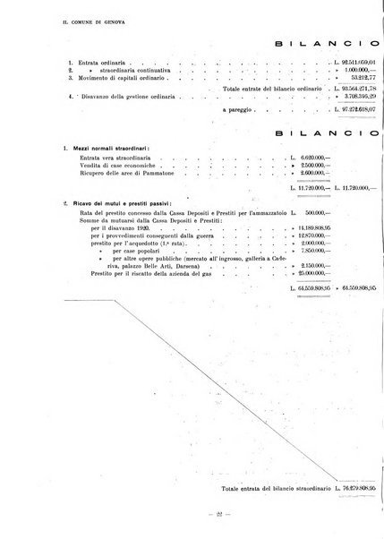 Il Comune di Genova bollettino municipale mensile