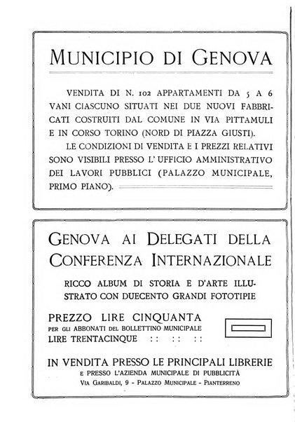 Il Comune di Genova bollettino municipale mensile