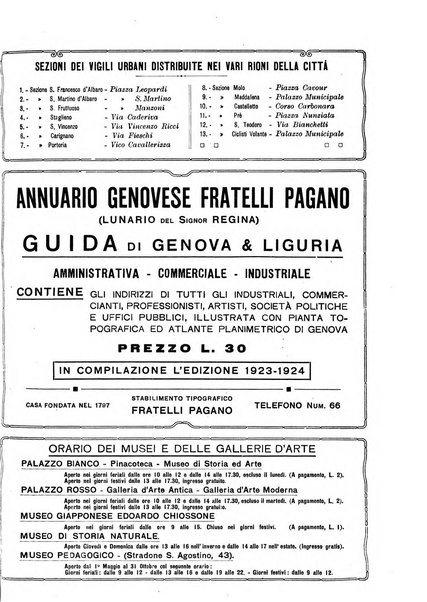 Il Comune di Genova bollettino municipale mensile