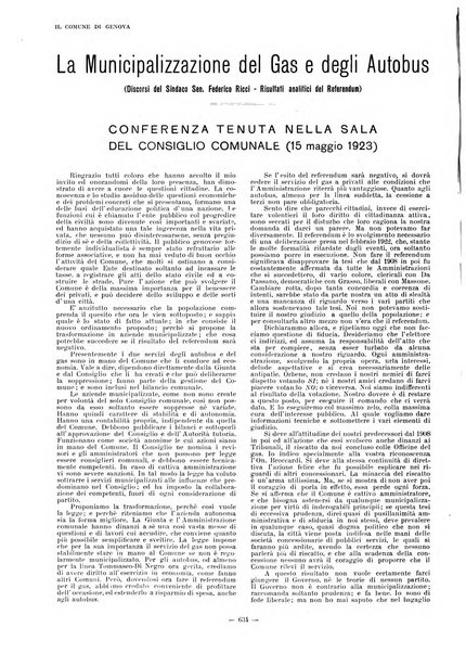 Il Comune di Genova bollettino municipale mensile