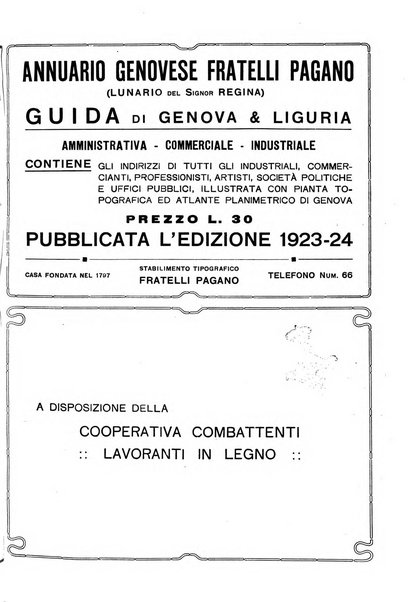 Il Comune di Genova bollettino municipale mensile