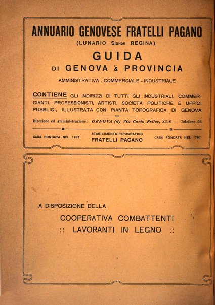 Il Comune di Genova bollettino municipale mensile