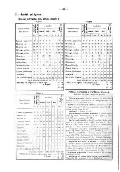 Il Comune della Spezia atti e statistiche