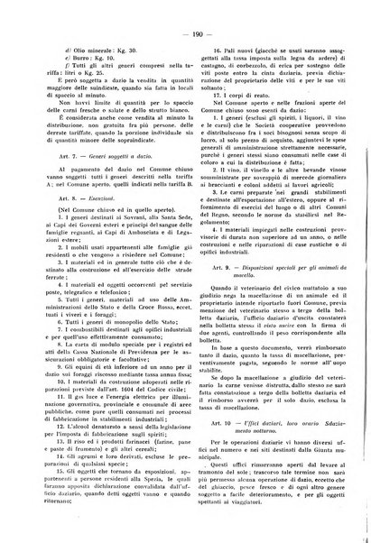 Il Comune della Spezia atti e statistiche