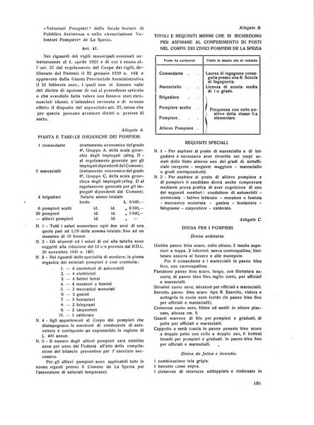 Il Comune della Spezia atti e statistiche