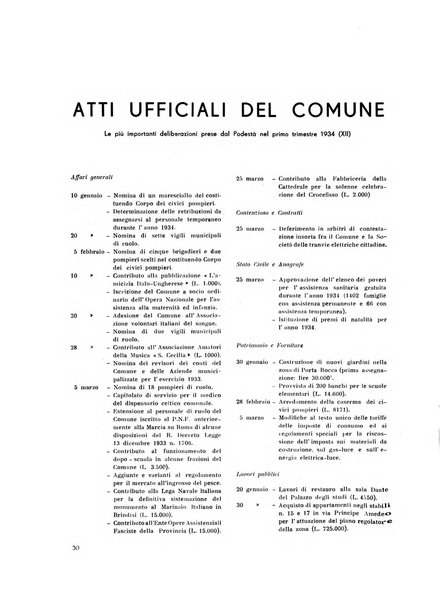 Il Comune della Spezia atti e statistiche