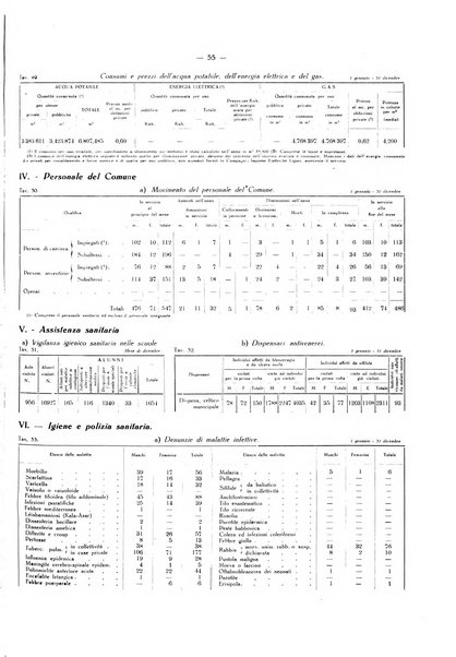 Il Comune della Spezia atti e statistiche