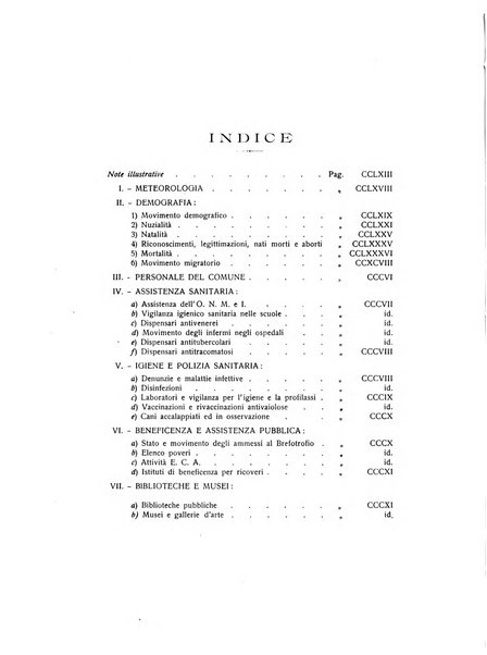 Il Comune della Spezia atti e statistiche