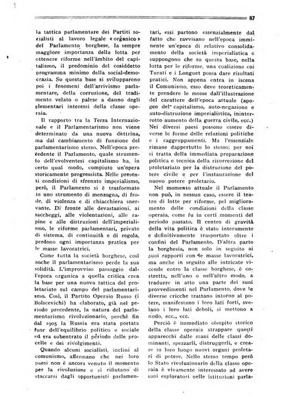 Comunismo rivista della Terza internazionale