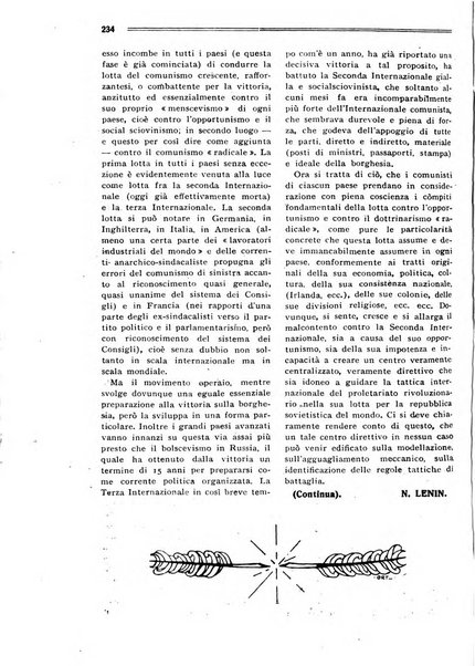 Comunismo rivista della Terza internazionale