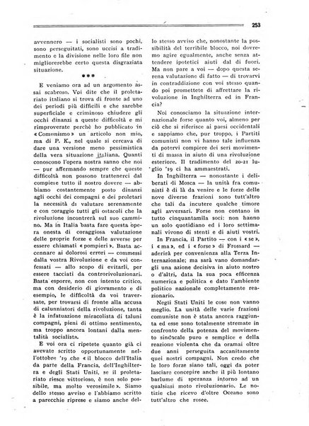 Comunismo rivista della Terza internazionale