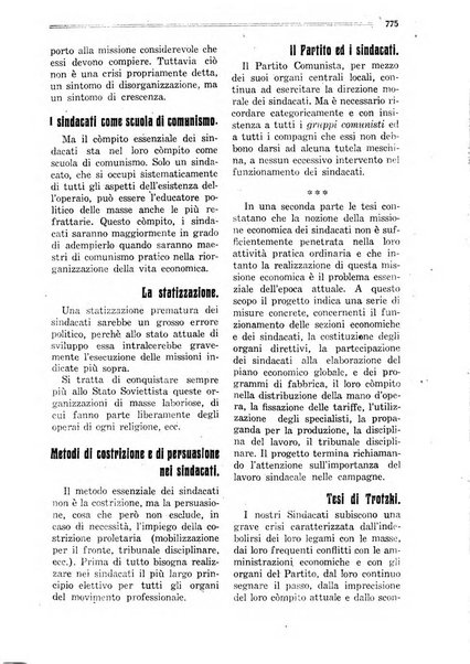 Comunismo rivista della Terza internazionale