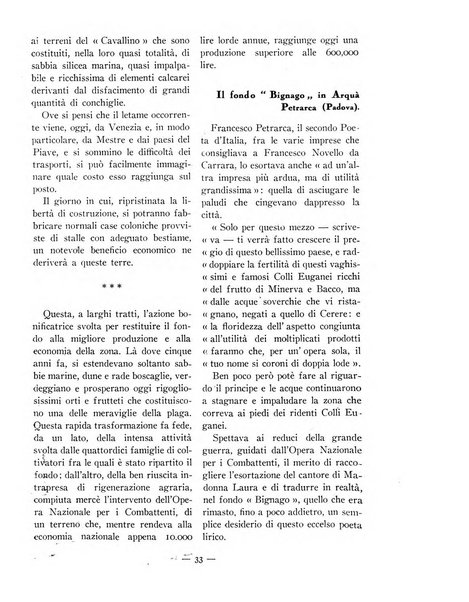 La conquista della terra rassegna dell'Opera nazionale per i combattenti