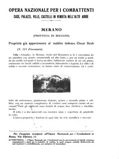 La conquista della terra rassegna dell'Opera nazionale per i combattenti