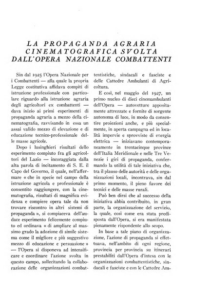 La conquista della terra rassegna dell'Opera nazionale per i combattenti