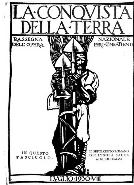 La conquista della terra rassegna dell'Opera nazionale per i combattenti