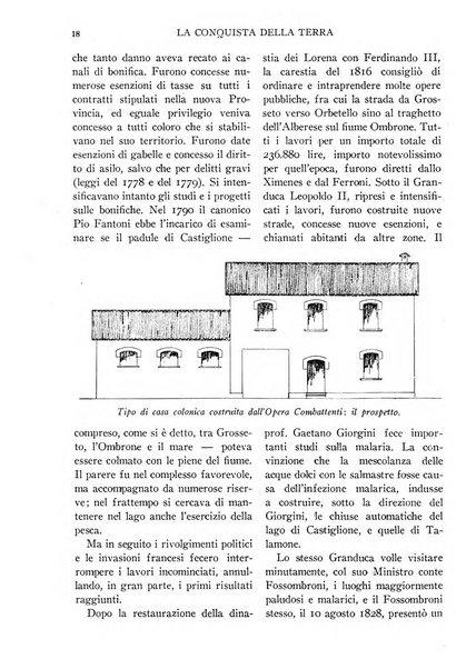 La conquista della terra rassegna dell'Opera nazionale per i combattenti