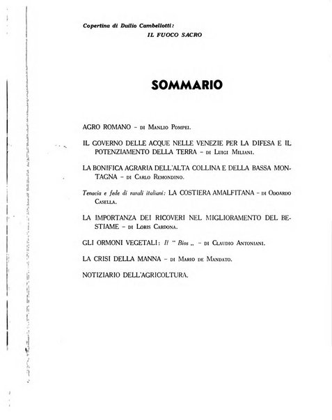 La conquista della terra rassegna dell'Opera nazionale per i combattenti