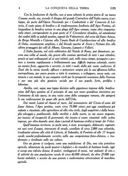 La conquista della terra rassegna dell'Opera nazionale per i combattenti