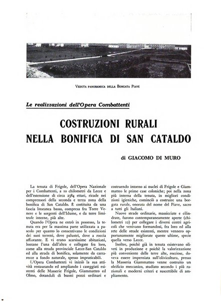 La conquista della terra rassegna dell'Opera nazionale per i combattenti