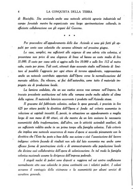 La conquista della terra rassegna dell'Opera nazionale per i combattenti