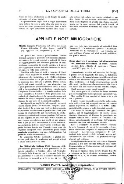 La conquista della terra rassegna dell'Opera nazionale per i combattenti