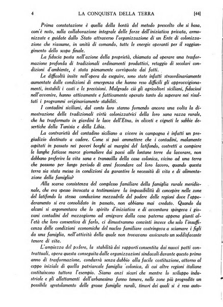 La conquista della terra rassegna dell'Opera nazionale per i combattenti