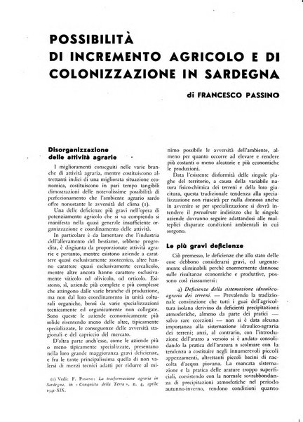 La conquista della terra rassegna dell'Opera nazionale per i combattenti