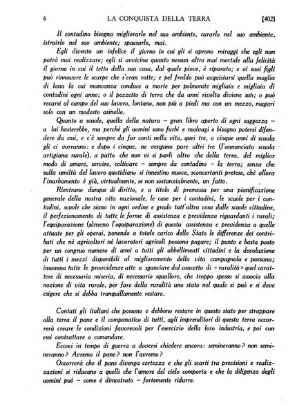 La conquista della terra rassegna dell'Opera nazionale per i combattenti