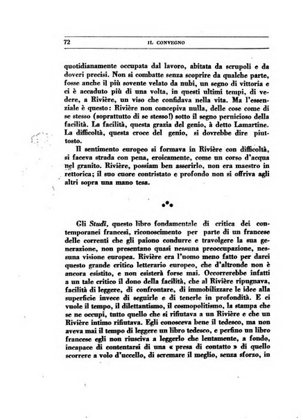 Il convegno rivista di letteratura e di tutte le arti