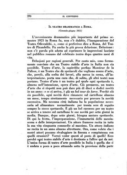 Il convegno rivista di letteratura e di tutte le arti