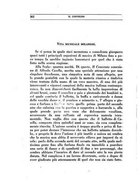 Il convegno rivista di letteratura e di tutte le arti