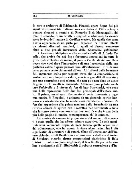 Il convegno rivista di letteratura e di tutte le arti