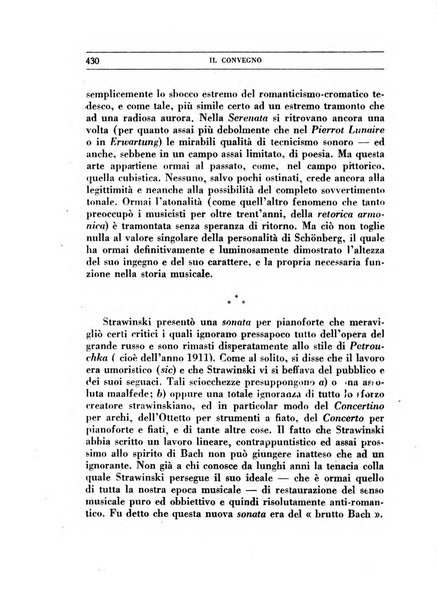 Il convegno rivista di letteratura e di tutte le arti