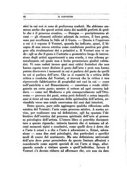 Il convegno rivista di letteratura e di tutte le arti