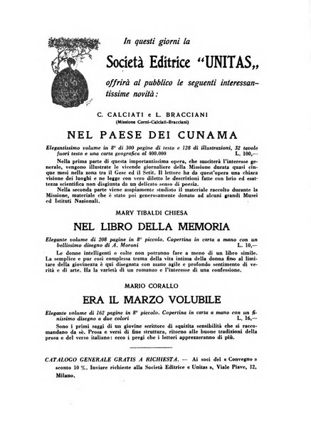 Il convegno rivista di letteratura e di tutte le arti