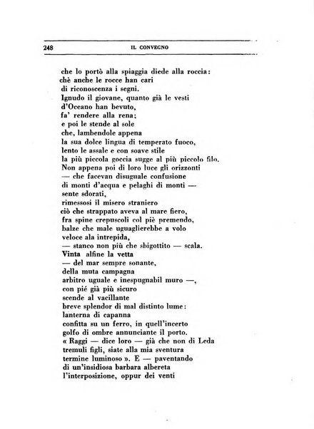 Il convegno rivista di letteratura e di tutte le arti