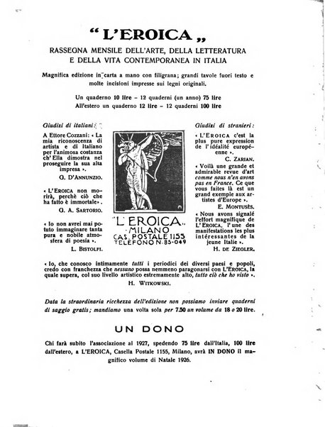 Il convegno rivista di letteratura e di tutte le arti