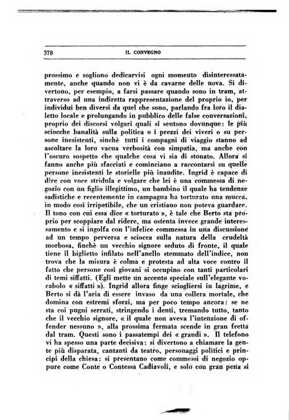 Il convegno rivista di letteratura e di tutte le arti