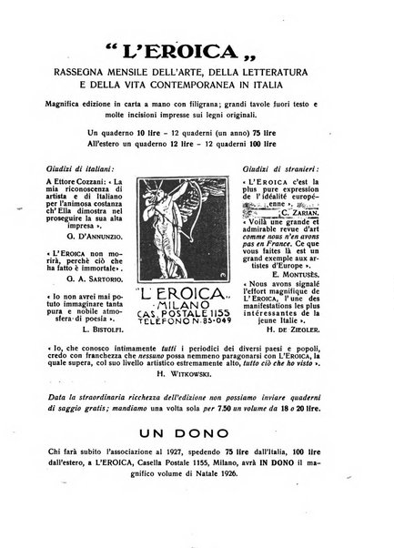 Il convegno rivista di letteratura e di tutte le arti