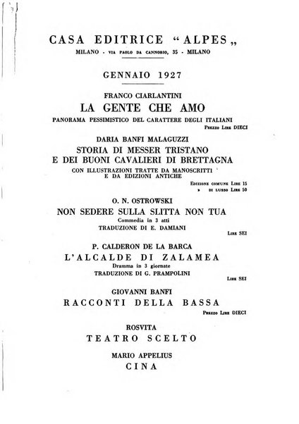 Il convegno rivista di letteratura e di tutte le arti