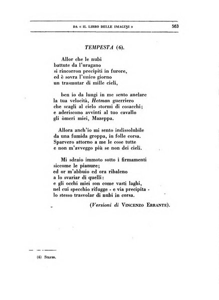 Il convegno rivista di letteratura e di tutte le arti