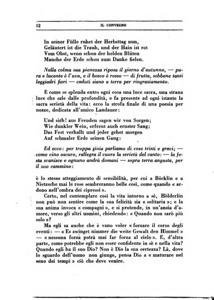 Il convegno rivista di letteratura e di tutte le arti