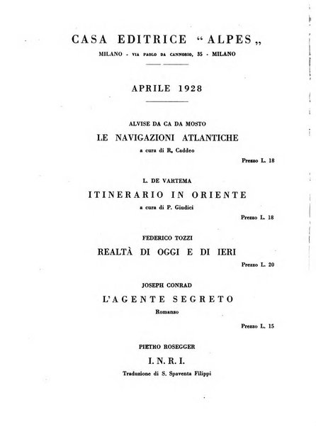 Il convegno rivista di letteratura e di tutte le arti